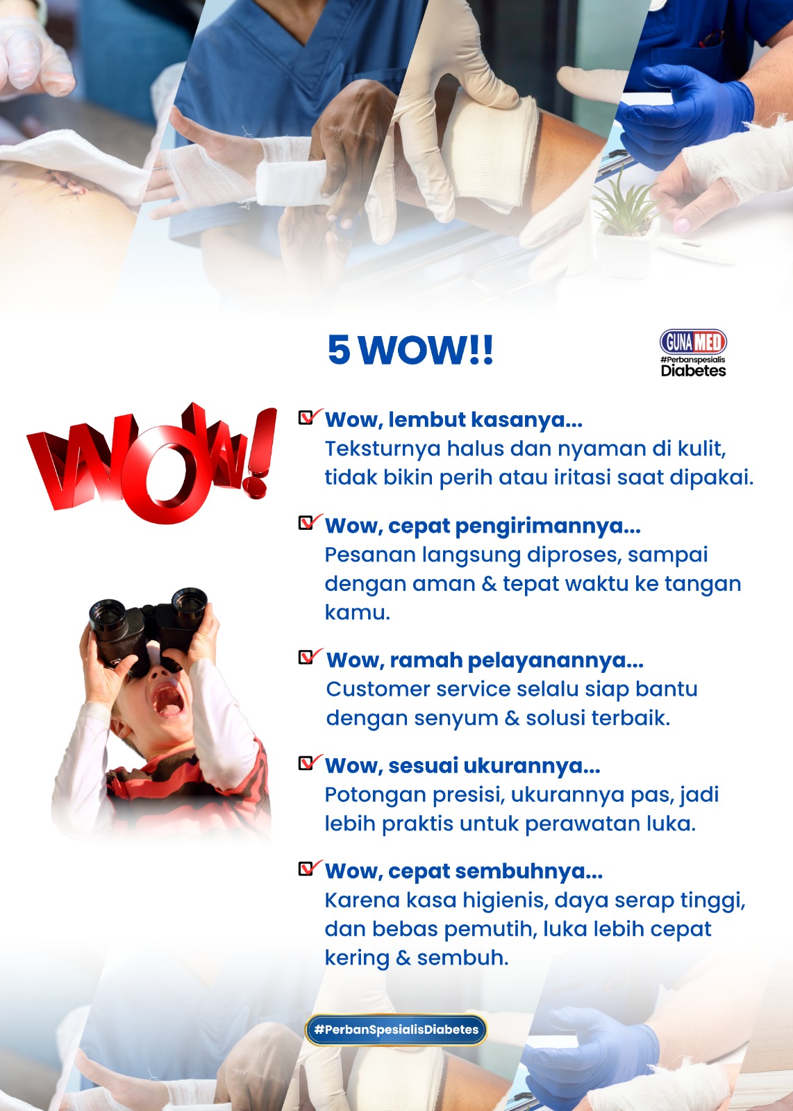 Kasa Gunamed - Promosi